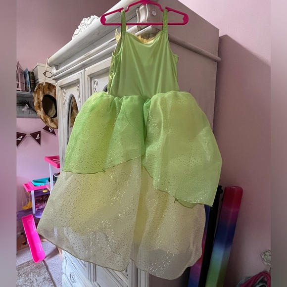 Girls 5/6 Princess and the Frog Tiana Disney dress - Picture 2 of 4